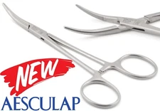 AESCULAP BH135R Hemostatic Crile Curved CVD Clamps Forceps Serrated Jaw Tip 5.5"