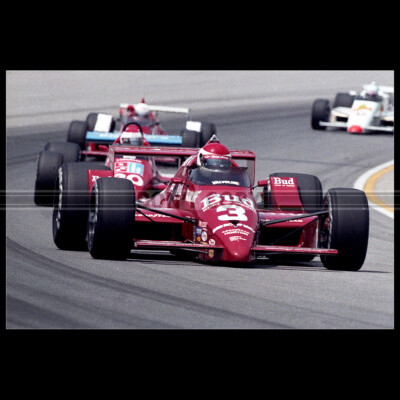 Photo A.026290 BOBBY RAHAL INDY 500 MILES INDIANAPOLIS 1986