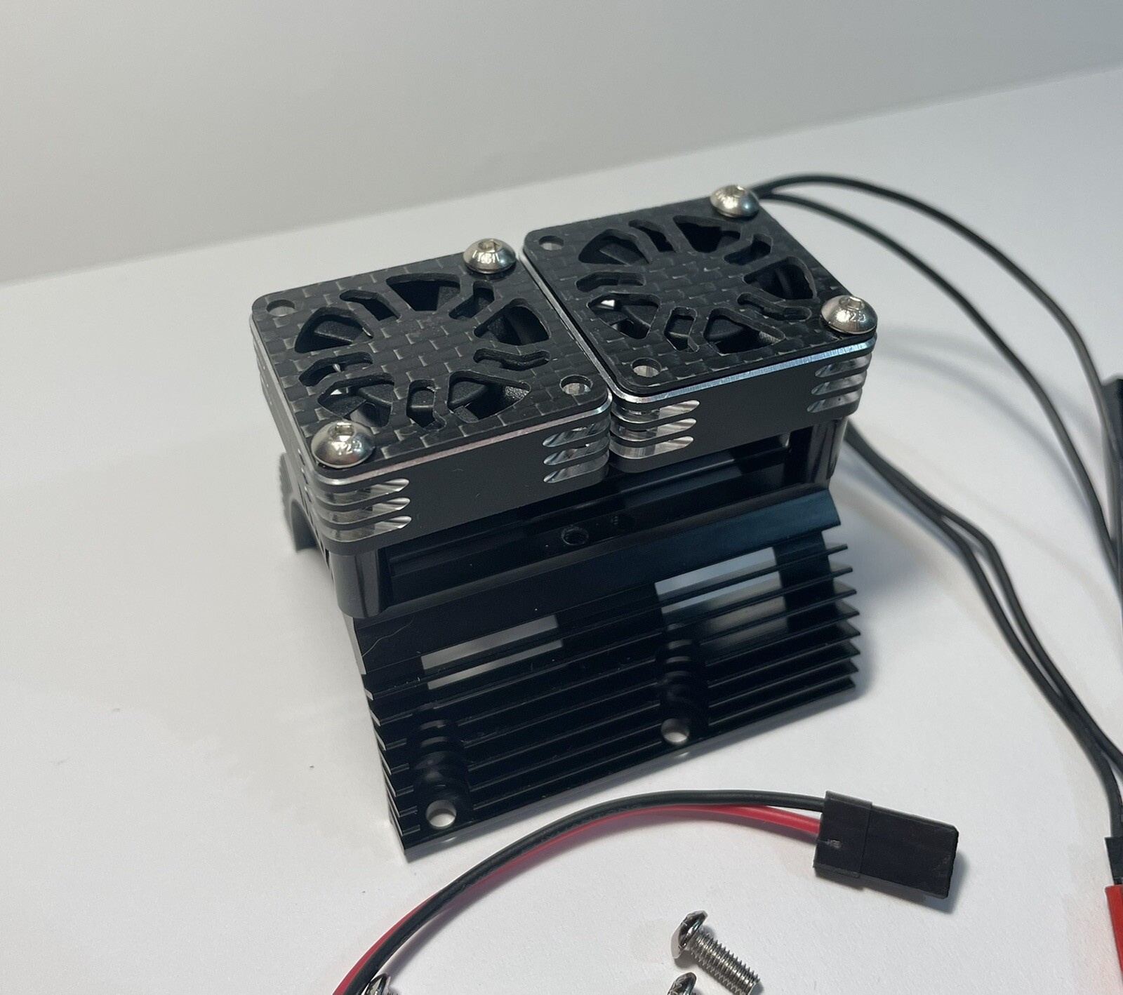 1/8 Twin Cooling Rocket Fan EREVO Arrma Kraton Mojave Outcast 6S 4143