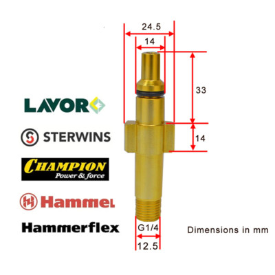 NHP Lavor / Lidl Adapter for Canon Foam Gun