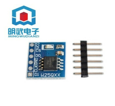 2PCS W25Q64 64Mbit 8MByte FLASH storage module DataFlash SPI interface