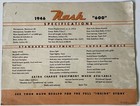 *Original* Vintage 1946 Nash Auto Fold Out Brochure - Nash 600 — photo 3