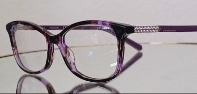 SWAROVSKI SK5239-055-51 Women Eyeglasses Size 51mm-140mm-15mm new with case Eyeglasses Swarovski SK 5239 055 Coloured Havana - Walmart.com main image 3