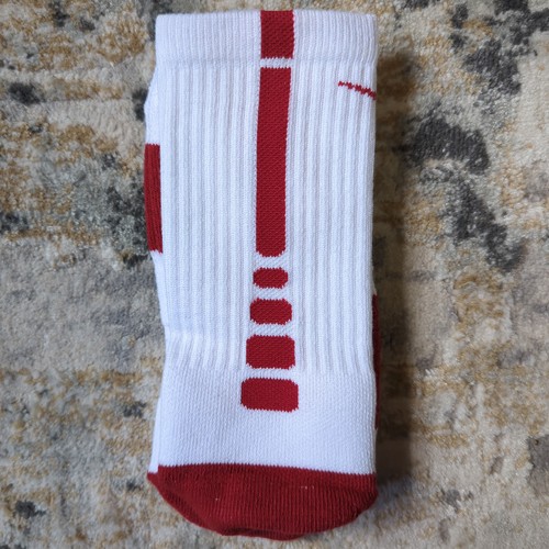 Original Nike Elite Socks Dri-Fit Basketball Crew Size M & L White *9 Colors* - Picture 9 of 51