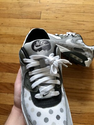 Nike Air Max 90 NRG Polka Dot Summit White Grey Fog CZ1929-100 M