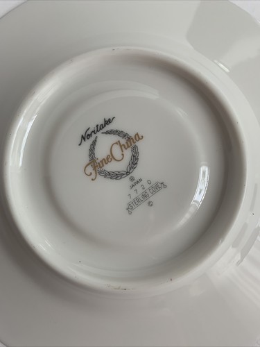 Noritake Sterling Cove 6" Platillo Fino China Hecho en Japón Blanco Nuevo Nunca Usado - Imagen 4 de 12