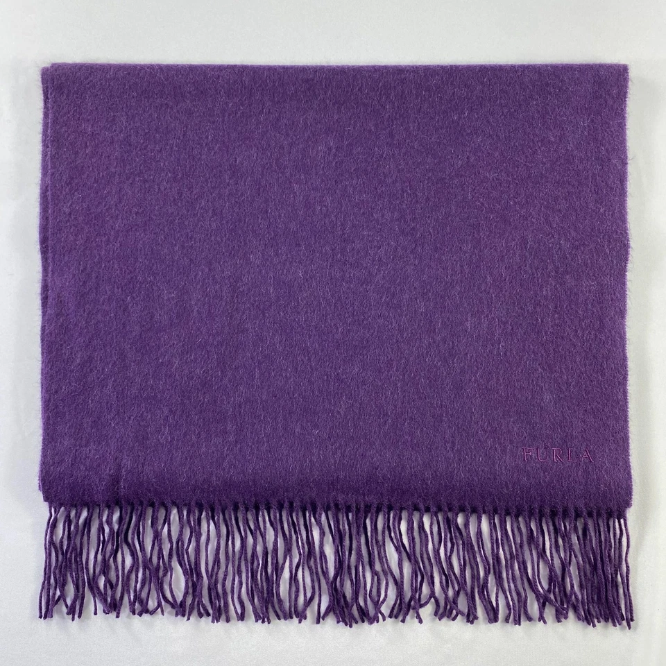 Furla Bufanda Silenciador Invierno Cuello Bufanda Cachemira Bufandas Foto 3 de 4