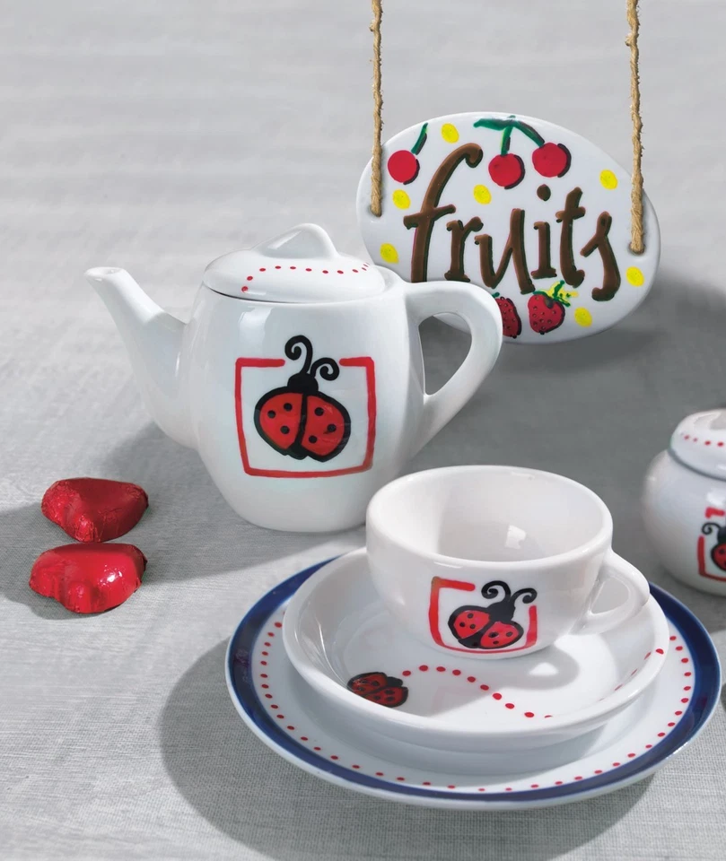 EDDING Porzellan Pinselstift 4200 6er Set -Grundfarben- - Bild 4 von 4