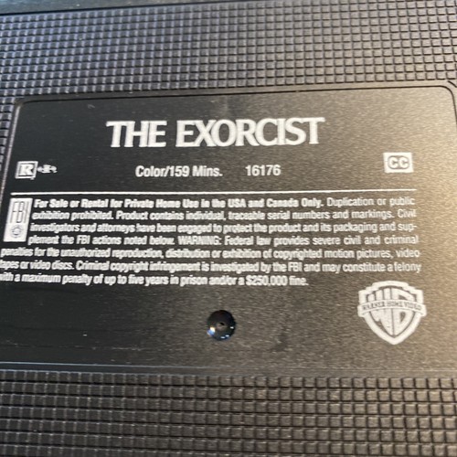 The Exorcist (VHS, 1998, 25th Anniversary Special Edition) Clamshell - Picture 6 of 8