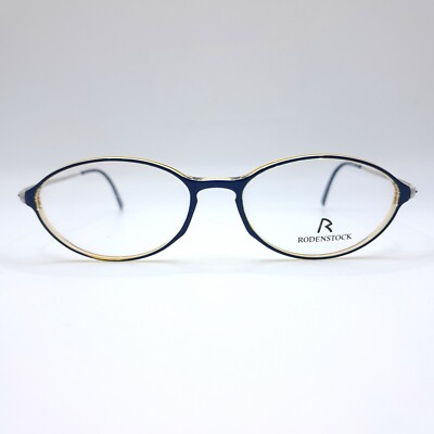 Rodenstock Damen Brille extra leicht R5132 H 135 Neu 48 14 Blau/silber