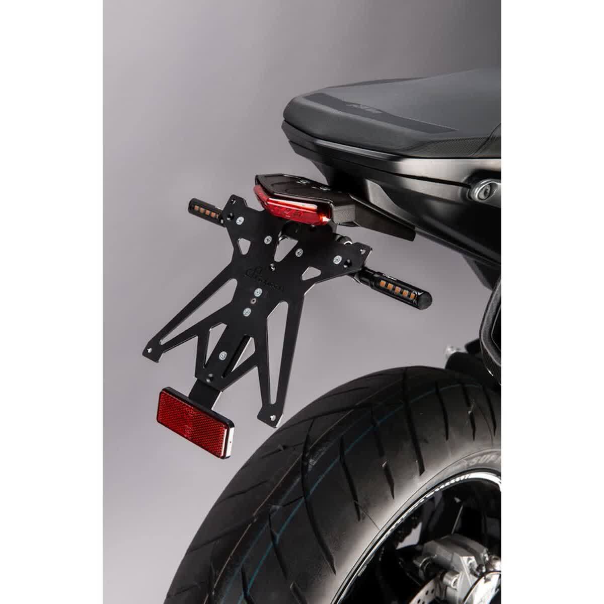 Flèches Homologuées Lightech Noires Pour Aprilia RS 660 (2020-2024) - Réf. FRE935NER