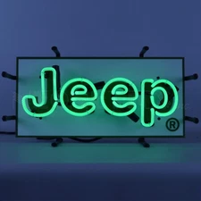 Neonetics Jeep Junior Wall Neon Light Up Sign 17"x8"x4"