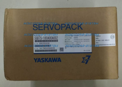 1PCS NEW Yaskawa SGD7S-180A00A002 Servo Drive SGD7S180A00A002 fast shipping