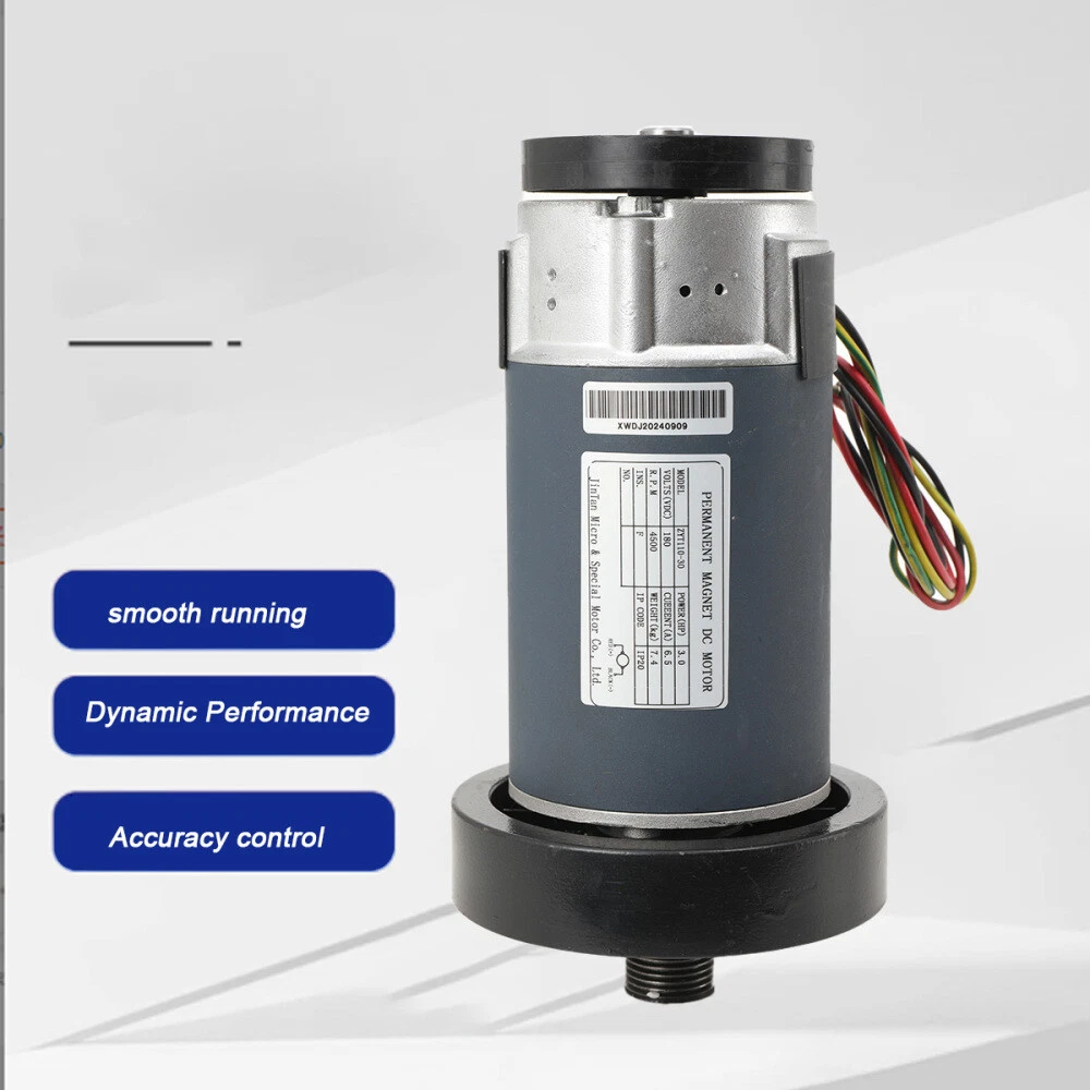 Moteur De Tapis De Course 180V 3HP 4500 RPM DC à Aimant Permanent - Neuf, Modèle ZYT110-30, Universel