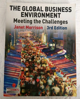 The Global Business Environment: Meeting the... by Morrison, Mrs Janet Paperback