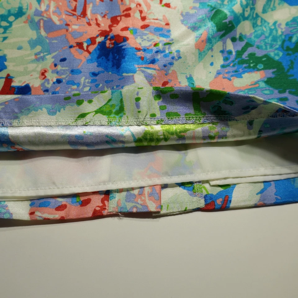 Falda Lápiz Sunny Leigh Mujer 10 Colorida Abstracta Boho Festiva Completamente Forrada Foto 4 de 4