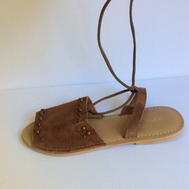 topshop brown sandals