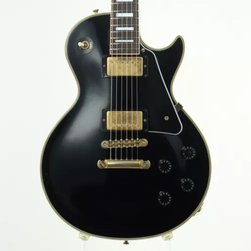 Orville LPC Les Paul Custom Ebony w/hard case USED