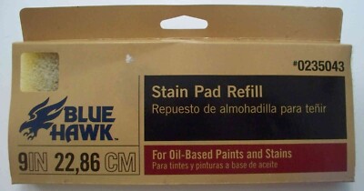 Blue Hawk 235043 Stain Pad Refill For Oil-Based Paints & Stains - Combo Ship