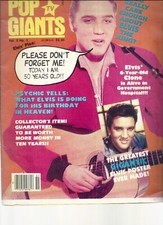 1985 Tribute to Elvis Presley Posters Closed store inventory.