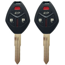 2 For Mitsubishi Galant Eclipse 2008 2009 2010 2011 2012 Keyless Remote Key Fob