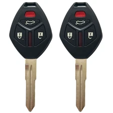 2 for Mitsubishi Galant Eclipse 2008 2009 2010 2011 2012 keyless remote key fob
