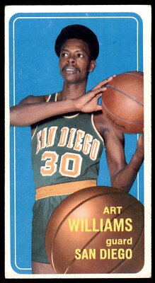 1970-71 Topps Basketball Art Williams (B) San Diego Rockets #151