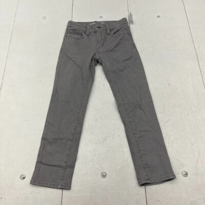 Old Navy Gray Built-In Flex Skinny Jeans Boys Size NEW