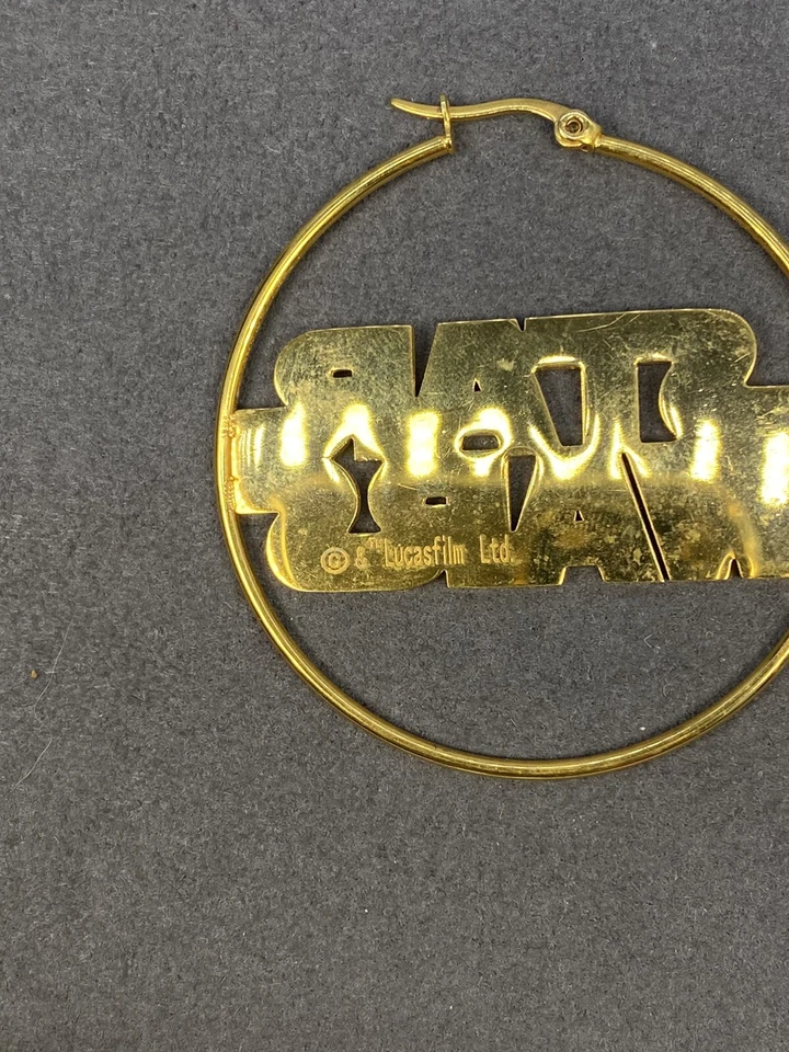 Pendientes de aros de acero inoxidable coleccionables para mujer Disney Star Wars  Foto 4 de 4