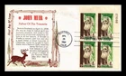 Dr Jim Stamps John Muir Plate Block First Day Cover 1964 Khol Kraft