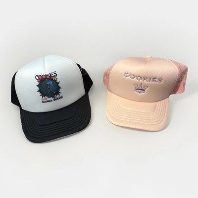 Cookies Brand Trucker Hats (2 Pack) Snapback Mesh Baseball Cap Adjustable