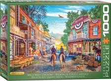 Eurographics - Far West Town - 1000 piece Jigsaw Puzzle NEW