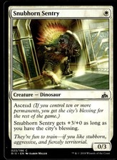 2018 Rivals of Ixalan Snubhorn Sentry Expansion/Common #23