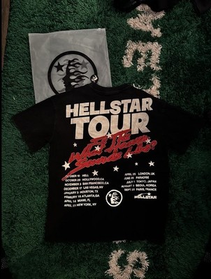 Hellstar Tour Tee Shirt Size Medium Overseas Exclusive