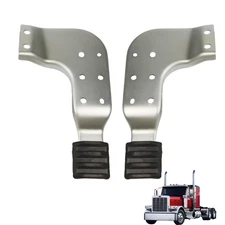 2 Pack Left & Right Hood Bracket Fit for Peterbilt 389 131 Hood Only, Replace...