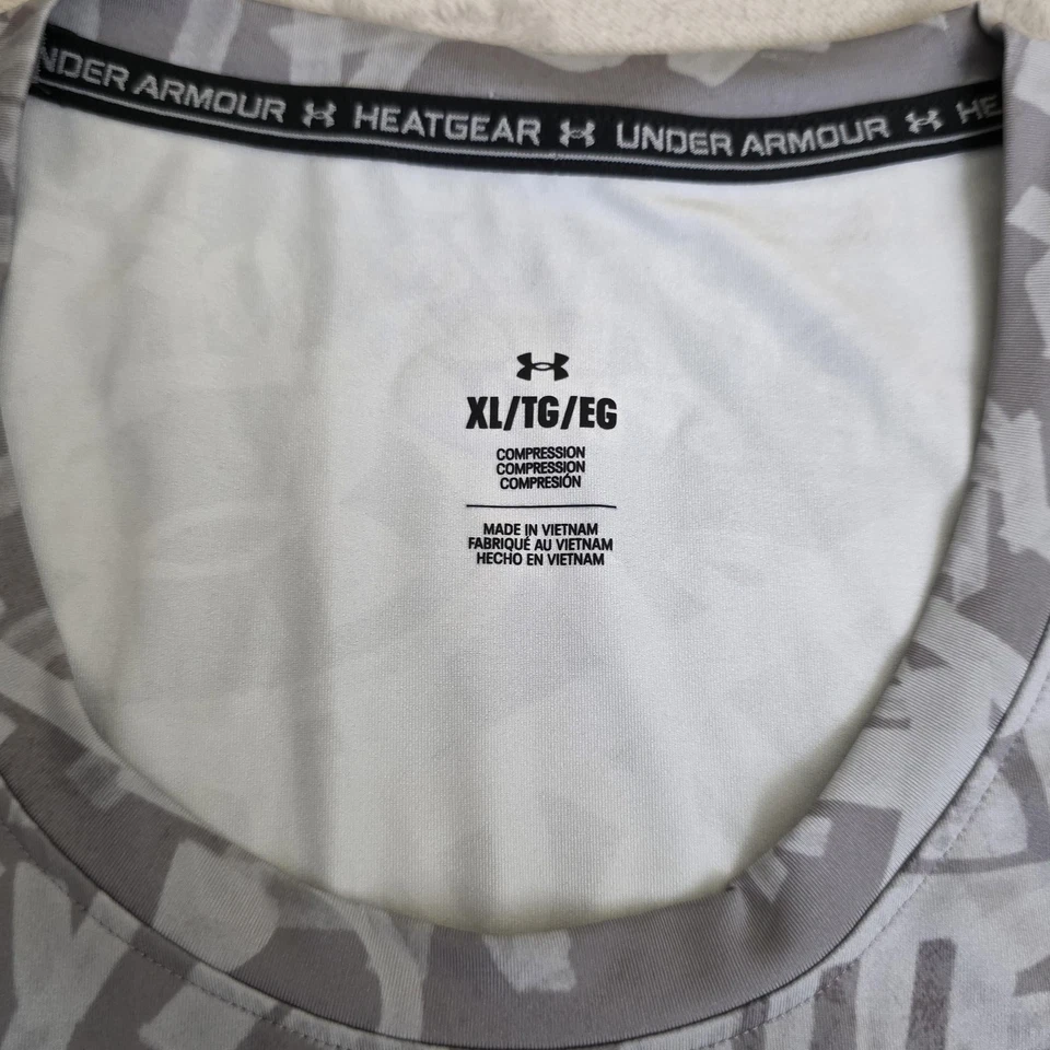 Under Armour Alter Ego Comp Tank Men XL Smile For The Camera Shirt Heatgear New - Image 2 of 4