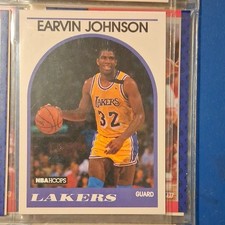 NBA Hoops 1989-90 Magic Johnson Basketball Card #270 Los Angeles Lakers Base Set