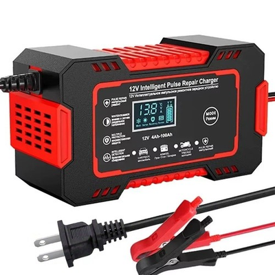 #ad #ad 12V 6A Car Battery Charger Power For Auto Motorcycle Wet Dry Lead Acid AGM Gel $17.00