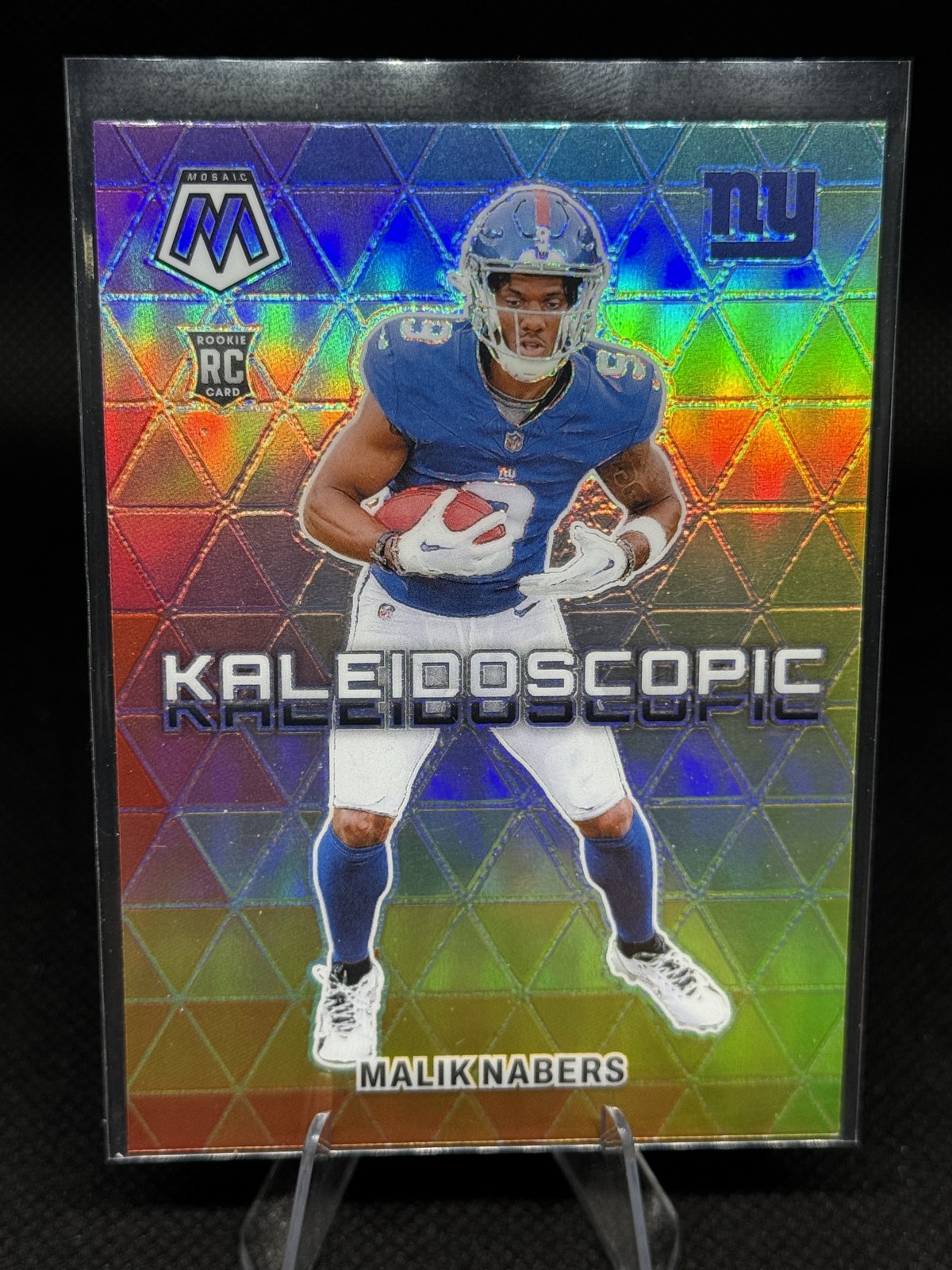 2024 Panini Mosaic #22 Malik Nabers Kaleidoscopic
