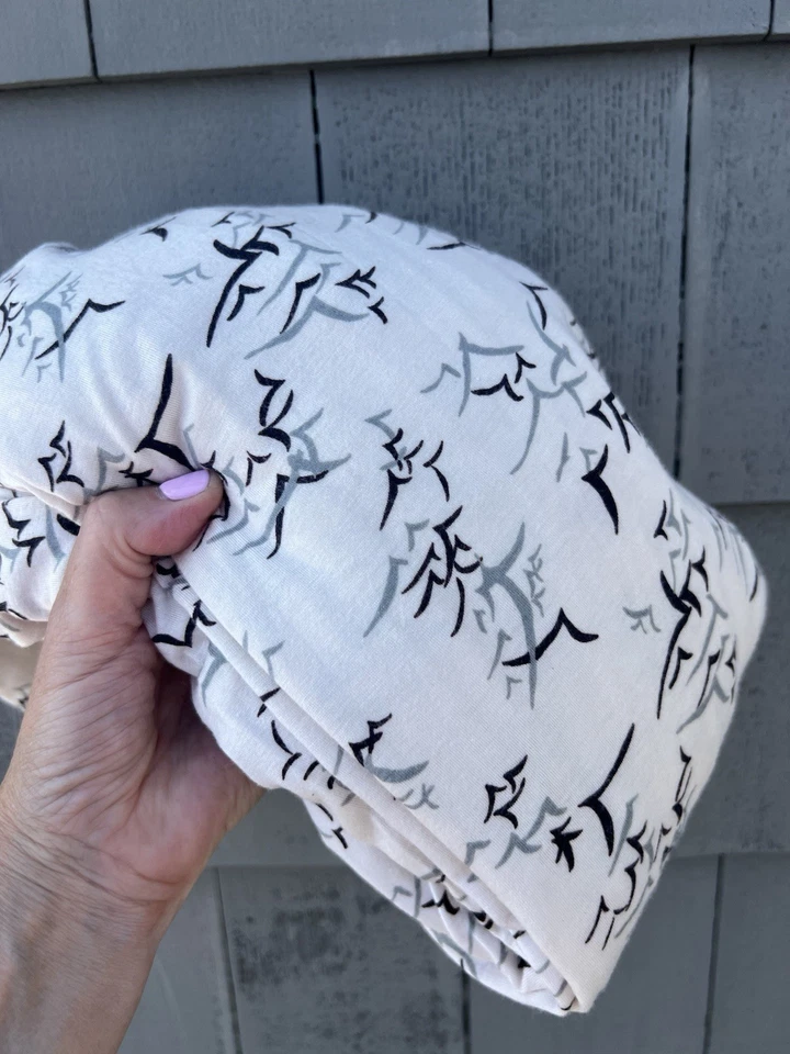 Vestido Vintage Y2K Rachel Pally Essie Maxi Crema Gaviota Estampado Completo Talla M Foto 2 de 4