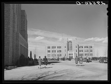 Photo:Laramie Wyoming University of Wyoming 1940 campus scene