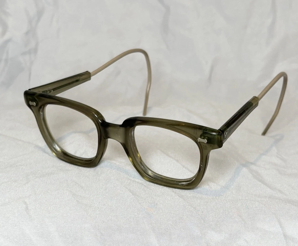 Gray Vintage Eyeglasses Safety Glasses for sale | eBay