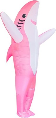 Poptrend Adults Inflatable Halloween Costumes Blow Up Shark Costume for Hallowee