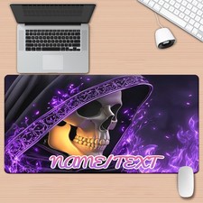 40 90cm1pc Custom Name Gothic Desk Mat XXL Mouse Pad - Personalized Text, Larg