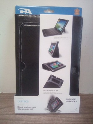 Microsoft Surface SG Bumper 2.0 Black Leather Case