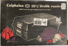 CALPHALON COMMERCIAL Double Roaster G1812 — Hard Anodized - Brand New In Box
