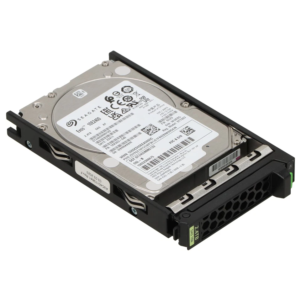 Fujitsu 2,4TB 10k 12G SAS Festplatte 2,5" SFF - A3C40208163 S26361-F5543-L124