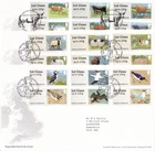 3 x GB RM FDC: 2010/11/12 POST & GO - Sets + Bureau & Cowes Cancels