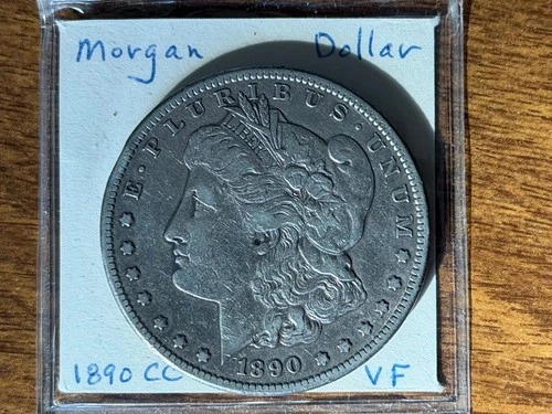 1890 CC Morgan Dollar VF Condition
