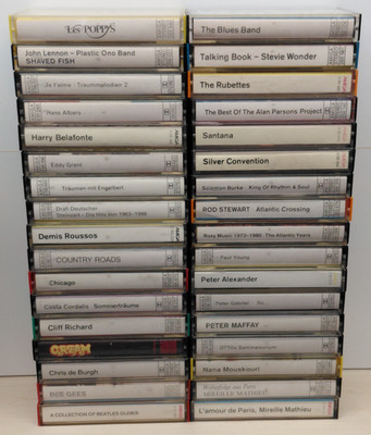 34x Amiga Lizenz DDR *Auswahl* MC Musikkassette Tape Lizenzen (01)